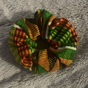 African Print Scrunchie